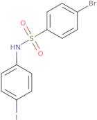 4-bromo-N-(4-iodophenyl)benzene-1-sulfonamide