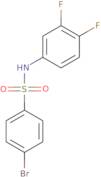 4-bromo-N-(3,4-difluorophenyl)benzene-1-sulfonamide