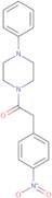 Ethanone, 2-(4-nitrophenyl)-1-(4-phenyl-1-piperazinyl)-