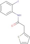 N-(2-iodophenyl)-2-(2-thienyl)ethanamide