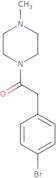 1-Bromo-4-(4-methylpiperazinocarbonylmethyl)benzene