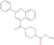 Methyl 1-(2-phenylquinoline-4-carbonyl)piperidine-4-carboxylate