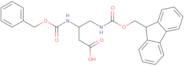 4-(9H-Fluoren-9-ylmethoxycarbonylamino)-3-(phenylmethoxycarbonylamino)butanoic acid