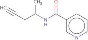 N-(Pent-4-yn-2-yl)pyridine-3-carboxamide