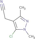 2-(5-Chloro-1,3-dimethyl-1H-pyrazol-4-yl)acetonitrile