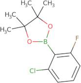 2-(2-Chloro-6-fluorophenyl)-4,4,5,5-tetramethyl-1,3,2-dioxaborolane