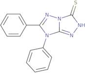 Diphenyl-7H-[1,2,4]triazolo[4,3-b][1,2,4]triazole-3-thiol