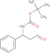 (3-Oxo-1-phenyl-propyl)-carbamic acid tert-butyl ester