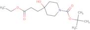 tert-Butyl 4-(3-ethoxy-3-oxopropyl)-4-hydroxypiperidine-1-carboxylate