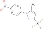 5-Methyl-1-(4-nitrophenyl)-3-(trifluoromethyl)-1H-pyrazole