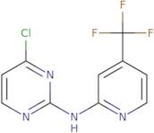 4-Chloro-N-(4-(trifluoromethyl)pyridin-2-yl)pyrimidin-2-amine