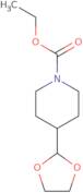 Ethyl 4-(1,3-dioxolan-2-yl)piperidine-1-carboxylate