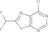 7-Chloro-2-(difluoromethyl)-[1,3]thiazolo[5,4-d]pyrimidine