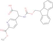 3-({[(9H-Fluoren-9-yl)methoxy]carbonyl}amino)-3-[6-(methoxycarbonyl)pyridin-3-yl]propanoic acid