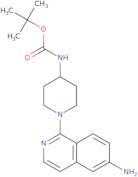 tert-Butyl N-[1-(6-aminoisoquinolin-1-yl)piperidin-4-yl]carbamate