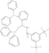 (S)-N-(2-(Diphenylphosphanyl)-1-(2-(diphenylphosphanyl)phenyl)ethyl)-3,5-bis(trifluoromethyl)benza…