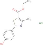 Ethyl 2-(4-Hydroxyphenyl)-4-methylthiazole-5-carboxylate Hydrochloride