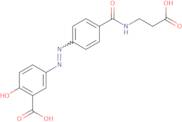 5-((4-((2-Carboxyethyl)carbamoyl)phenyl)diazenyl)-2-hydroxybenzoic acid
