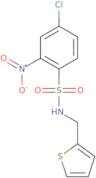4-chloro-2-nitro-N-[(thiophen-2-yl)methyl]benzene-1-sulfonamide