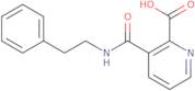 3-(N-(2-phenylethyl)carbamoyl)pyridine-2-carboxylic acid