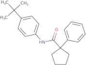 N-(4-tert-butylphenyl)-1-phenylcyclopentane-1-carboxamide