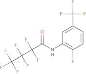 2,2,3,3,4,4,4-heptafluoro-N-(2-fluoro-5-(trifluoromethyl)phenyl)butanamide
