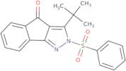 3-(tert-butyl)-2-(phenylsulfonyl)indeno[3,2-c]pyrazol-4-one