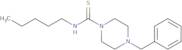 4-Benzyl-N-pentyltetrahydro-1(2H)-pyrazinecarbothioamide