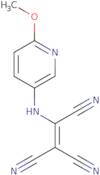 2-((6-methoxy-3-pyridyl)amino)ethene-1,1,2-tricarbonitrile