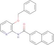 2-naphthyl-N-(3-(phenylmethoxy)(2-pyridyl))formamide