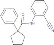 N-(2-cyanophenyl)-1-phenylcyclopentane-1-carboxamide