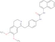 1-(4-((6,7-dimethoxy(3,4-dihydroisoquinolyl))methyl)phenyl)-3-(1-naphthyl)urea