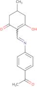 2-(((4-acetylphenyl)amino)methylene)-5-methylcyclohexane-1,3-dione