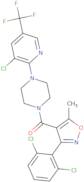 3-(2,6-dichlorophenyl)-5-methylisoxazol-4-yl-4-(3-chloro-5-(trifluoromethyl)(2-pyridyl))piperaziny…