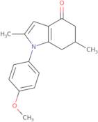 1-(4-methoxyphenyl)-2,6-dimethyl-5,6,7-trihydroindol-4-one
