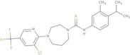 (4-(3-chloro-5-(trifluoromethyl)(2-pyridyl))(1,4-diazaperhydroepinyl))((3-methyl-4-(isopropyl)phen…