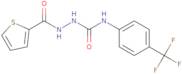 1-(thiophenecarbonyl)-4-(4-trifluoromethylphenyl)semicarbazide