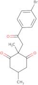 2-(2-(4-bromophenyl)-2-oxoethyl)-2,5-dimethylcyclohexane-1,3-dione