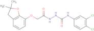 N-(((3,4-dichlorophenyl)amino)carbonylamino)-2-(2,2-dimethyl(3-oxaindan-4-yloxy))ethanamide