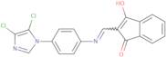2-(((4-(4,5-dichloroimidazolyl)phenyl)amino)methylene)indane-1,3-dione