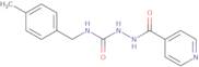 4-((4-methylphenyl)methyl)-1-(4-pyridylcarbonyl)semicarbazide