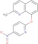 2-(2-methyl(8-quinolyloxy))-5-nitropyridine