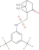 1-((((3,5-bis(trifluoromethyl)phenyl)amino)sulfonyl)methyl)-7,7-dimethylbicyclo[2.2.1]heptan-2-one