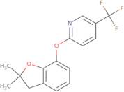 2,2-dimethyl-7-(5-(trifluoromethyl)(2-pyridyloxy))oxaindane