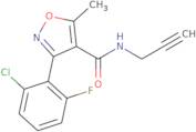 (3-(6-chloro-2-fluorophenyl)-5-methylisoxazol-4-yl)-N-prop-2-ynylformamide