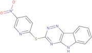 5-nitro-2-(2,3,6-triazino[5,4-b]indol-3-ylthio)pyridine