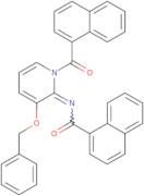 2-aza-1-naphthyl-2-(2-(naphthylcarbonyl)-6-(phenylmethoxy)(2-azinylidene))ethan-1-one