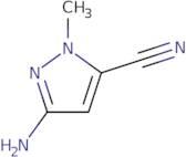 3-Amino-1-methyl-1H-pyrazole-5-carbonitrile