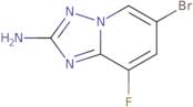 6-Bromo-8-fluoro-[1,2,4]triazolo[1,5-a]pyridin-2-amine