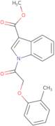 Methyl 1-[(2-methylphenoxy)acetyl]-1H-indole-3-carboxylate